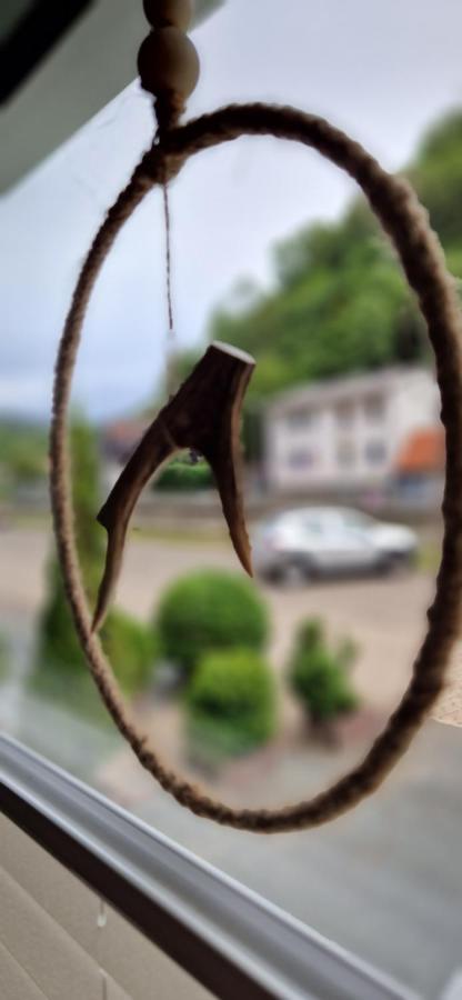 Ferienwohnung Schwarzer Hirsch Wieda Exteriér fotografie
