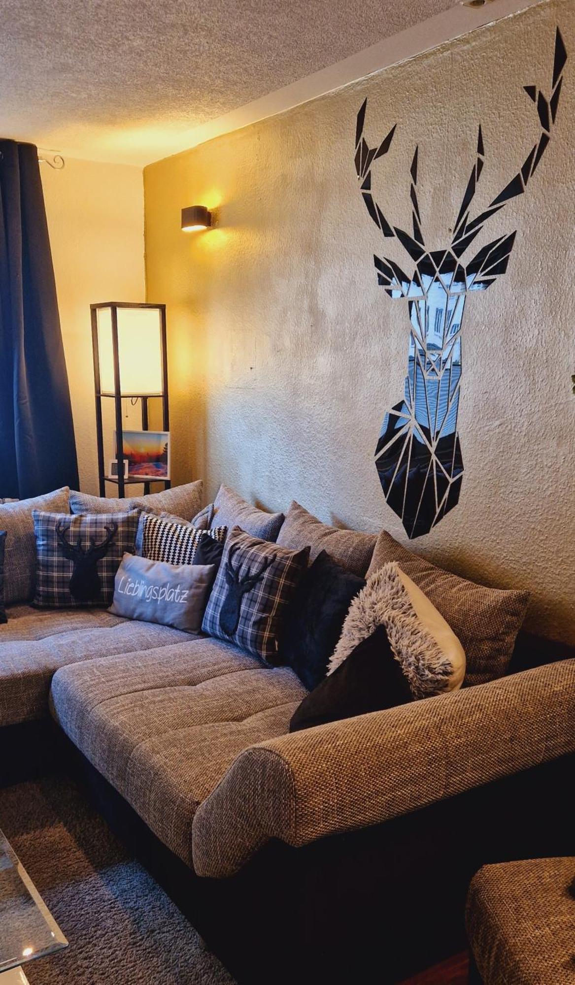 Ferienwohnung Schwarzer Hirsch Wieda Exteriér fotografie